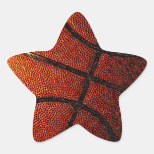 Basketball Ster Sticker