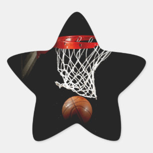 Basketball Ster Sticker