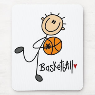 Basketball Stick Figuur Muismat