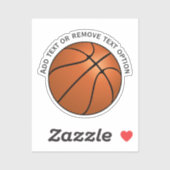 Basketball Sticker (Vel)