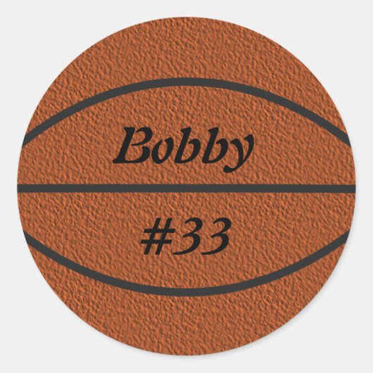 Basketball Stickers (Voorkant)