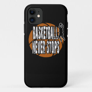 Basketball stopt nooit iPhone 11 hoesje