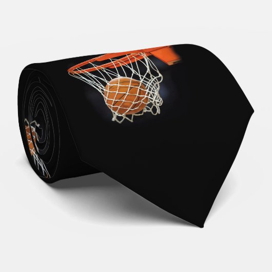 Basketball Stropdas (Opgerold)