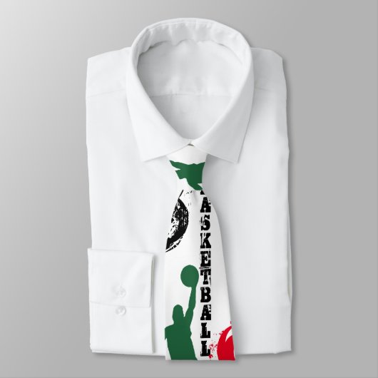 BASKETBALL STROPDAS (Gebonden)