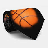 Basketball Stropdas (Opgerold)