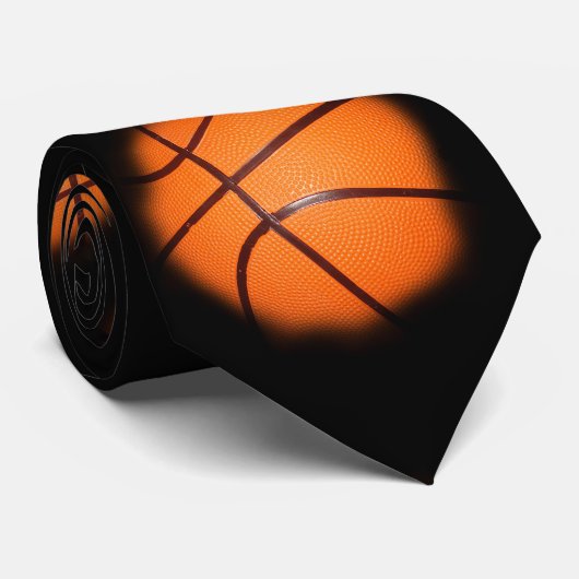 Basketball Stropdas (Opgerold)