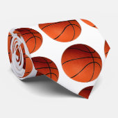 Basketball Stropdas (Opgerold)