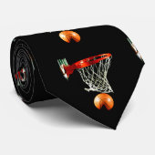 Basketball Stropdas (Opgerold)