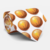 Basketball Stropdas (Opgerold)
