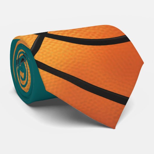 Basketball Stropdas (Opgerold)