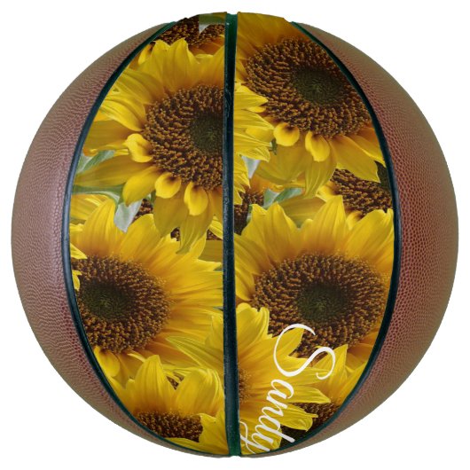 Basketball Sunflower Basketbal (Verticaal)
