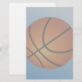 Basketball Super Budget Speciaal Briefpapier (Voorkant / Achterkant)