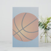 Basketball Super Budget Speciaal Briefpapier (Staand voorkant)