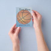 Basketball Super Budget Speciaal Flyer (Hand)