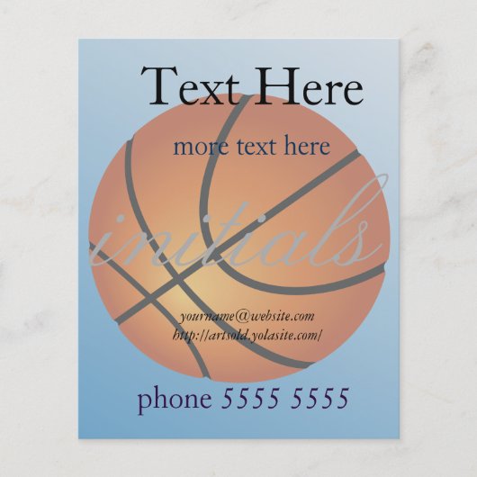 Basketball Super Budget Speciaal Flyer (Voorkant)