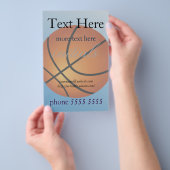 Basketball Super Budget Speciaal Flyer (Hand)