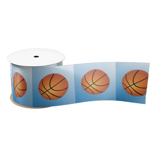 Basketball Super Budget Speciaal Satijnen Lint (Spoel)