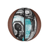 Basketball  - Surface Current – Abstract Flow Basketbal (Verticaal)