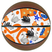 Basketball Swan Oranje Hearts Basketbal (Voorkant)