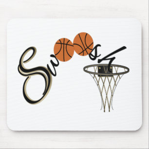Basketball Swoosh Muismat