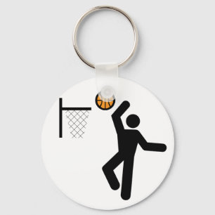 Basketball Symbol Sleutelhanger