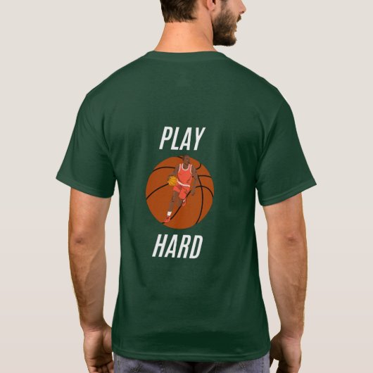 Basketball T-Shirt (Achterkant)