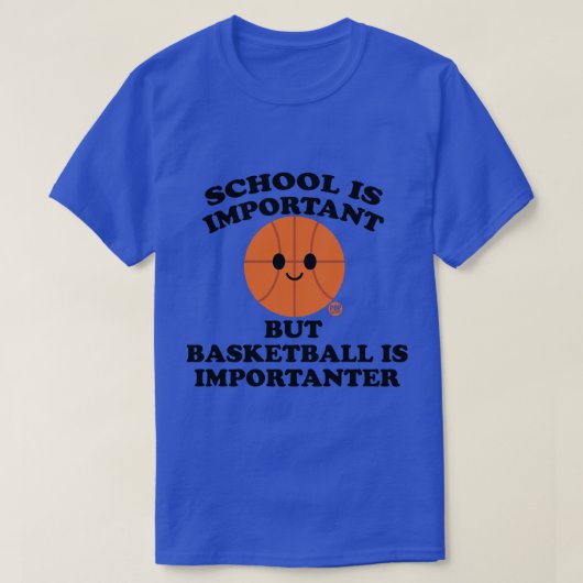 BASKETBALL T-SHIRT (Design voorkant)