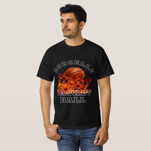 Basketball T-shirt (Voorkant volledig)