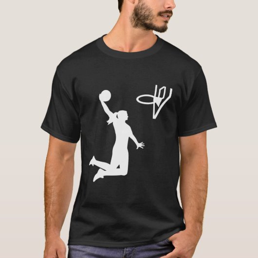 Basketball T-shirt (Voorkant)