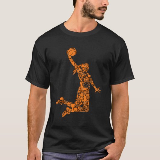 Basketball T-shirt (Voorkant)