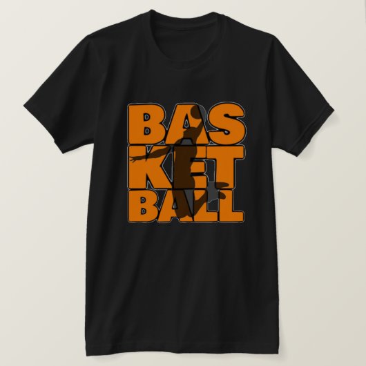 BASKETBALL T-SHIRT (Design voorkant)