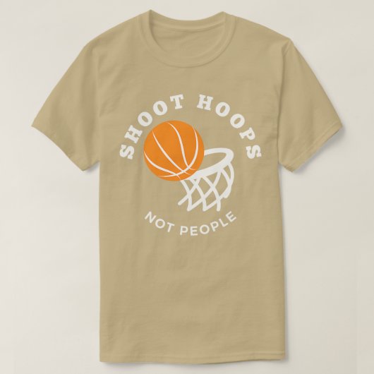 Basketball T-shirt (Design voorkant)