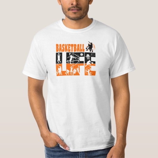 Basketball T-shirt (Voorkant)