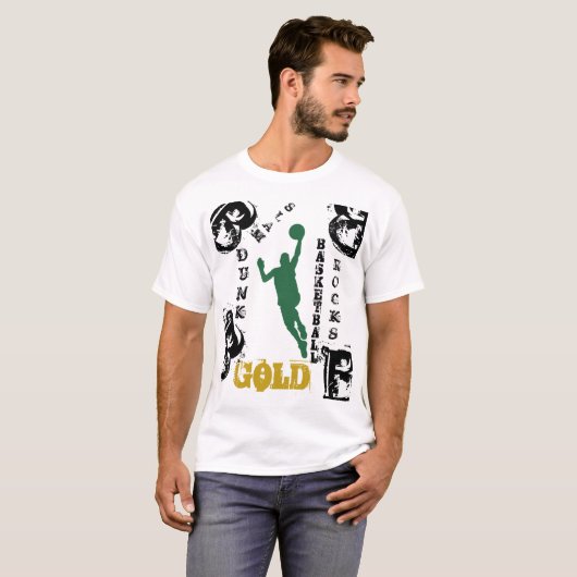 Basketball T-shirt (Voorkant volledig)