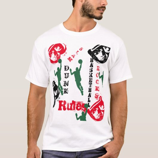 Basketball T-shirt (Voorkant)