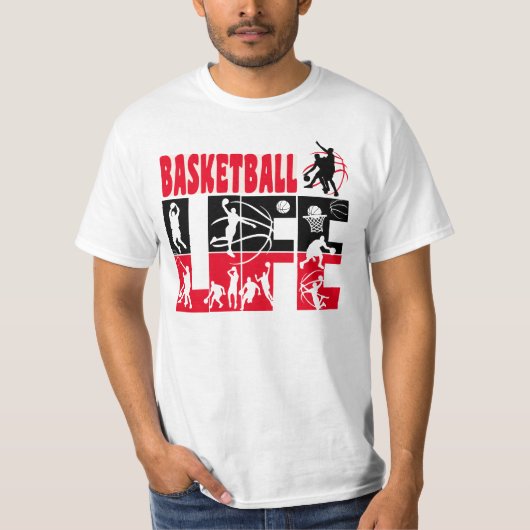 Basketball T-Shirt (Voorkant)