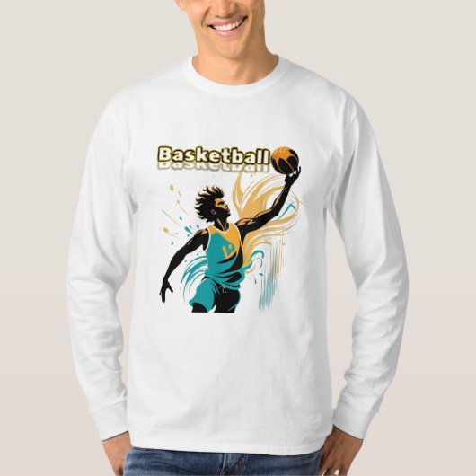 Basketball T-shirt (Voorkant)