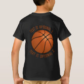 Basketball T-shirt (Achterkant)