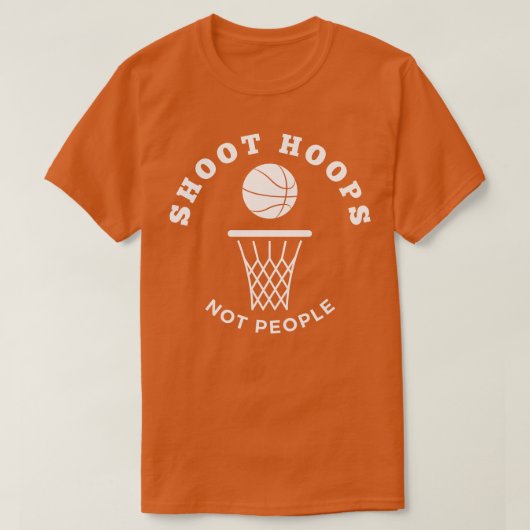 Basketball T-shirt (Design voorkant)