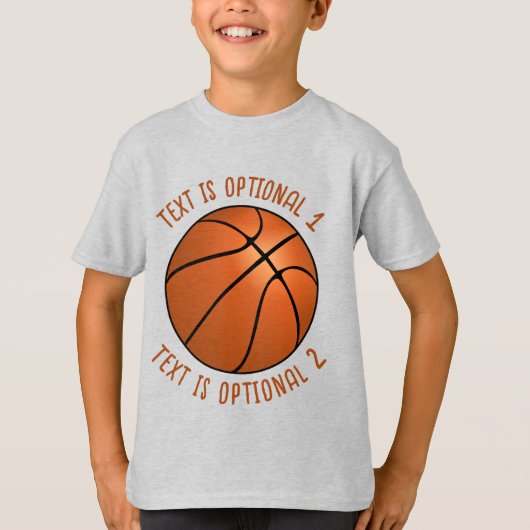 Basketball T-shirt (Voorkant)