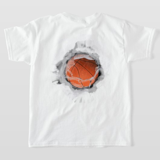 Basketball T-shirt (Laag Achter)