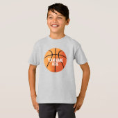 Basketball () t-shirt (Voorkant volledig)
