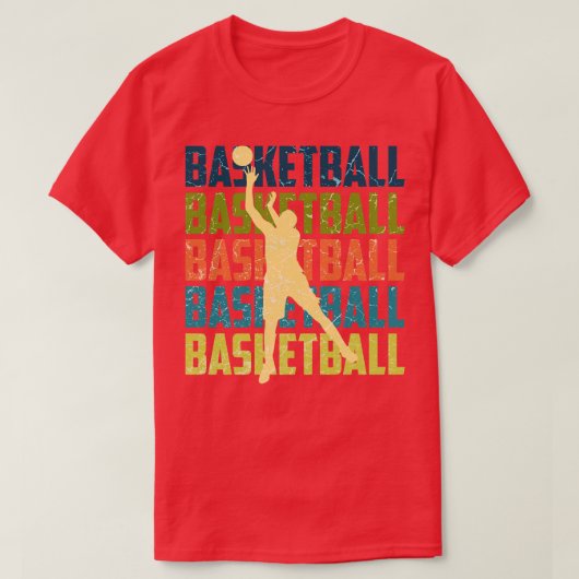 Basketball T-shirt (Design voorkant)