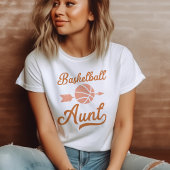 Basketball tante t-shirt