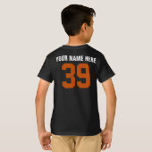 Basketball ( team en speler) t-shirt (Achterkant volledig)