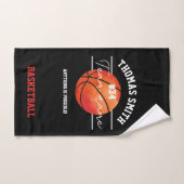 Basketball Team Hand Towel –Custom Player or Coach Handdoek (Handdoek)
