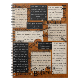 Basketball Team Inspiration Notebook Notitieboek