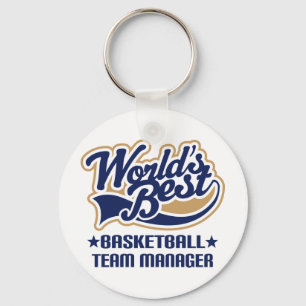Basketball Team Manager Gift Sleutelhanger