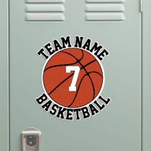 Basketball Team Name & Player Number Custom Sports
