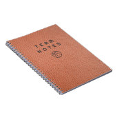 Basketball Team Notes Notitieboek (Rechterzijde)